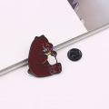 New fashion animal pins personality cute cat dog brooch cute cute little panda style pins